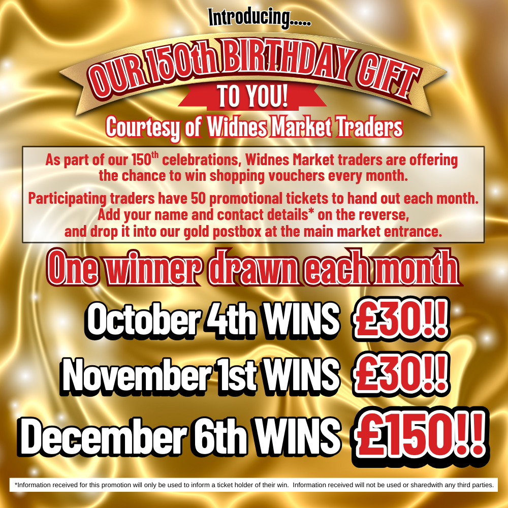 150th Birthday gift poster